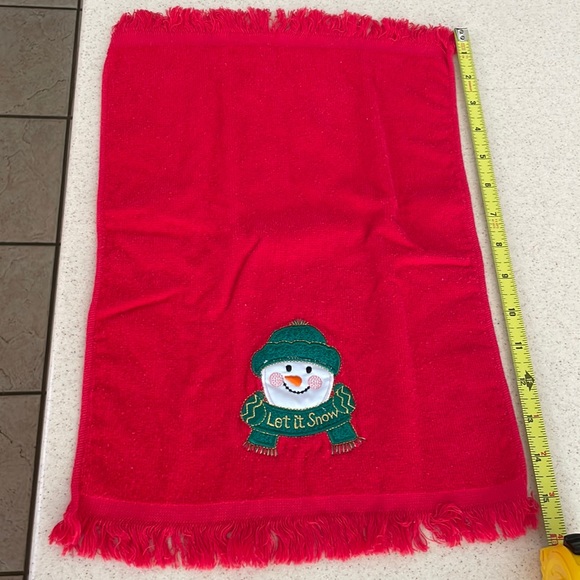 Ten Small Christmas Fingertip Towels - Picture 3 of 12